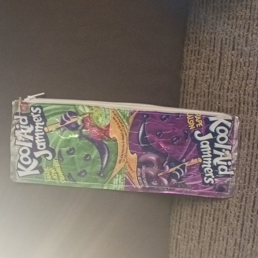 Kool-Aid Jammers pouch purse pencil box carrier